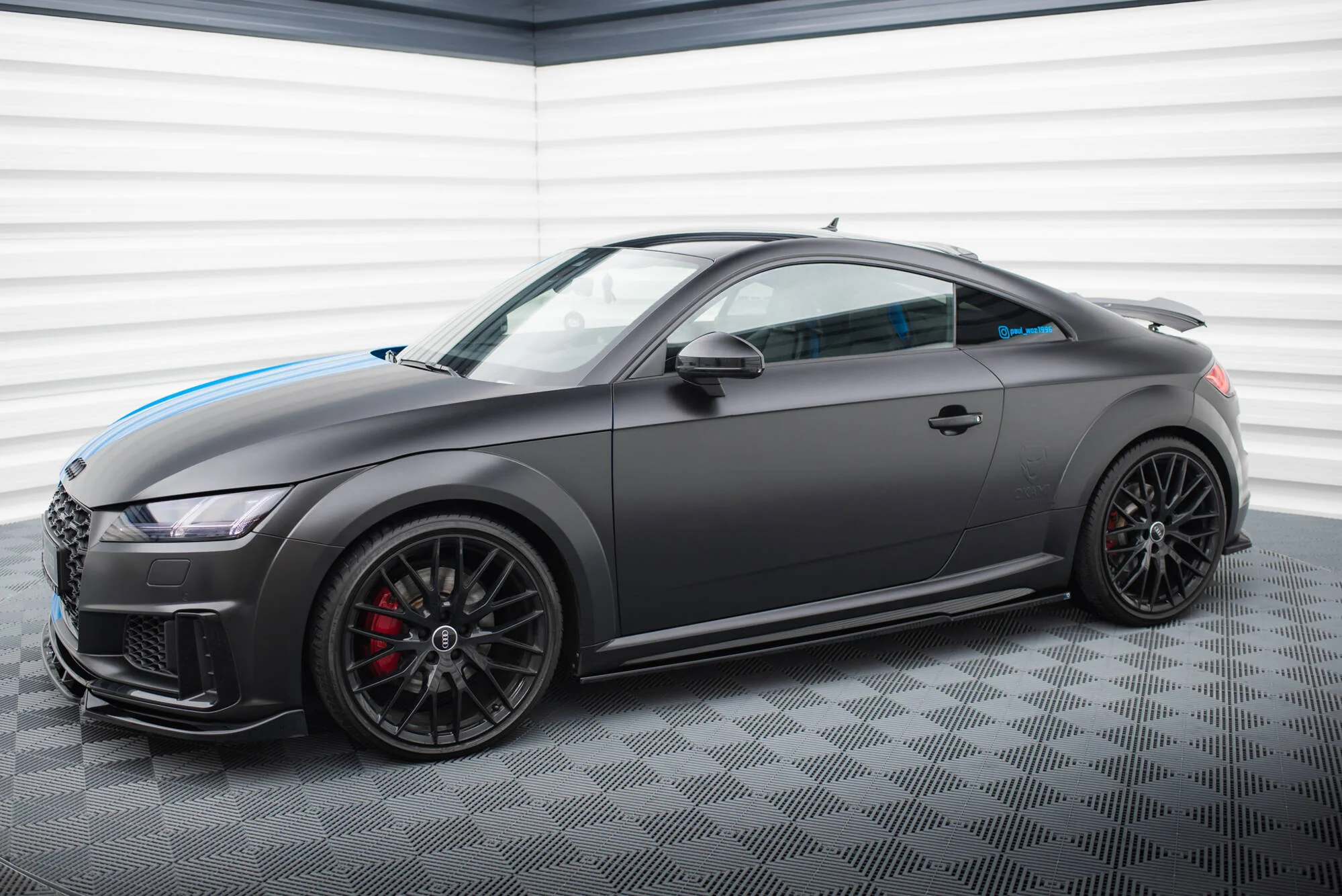 Side Skirts Diffusers Audi TT S / TT S-Line 8S Facelift - Image 2
