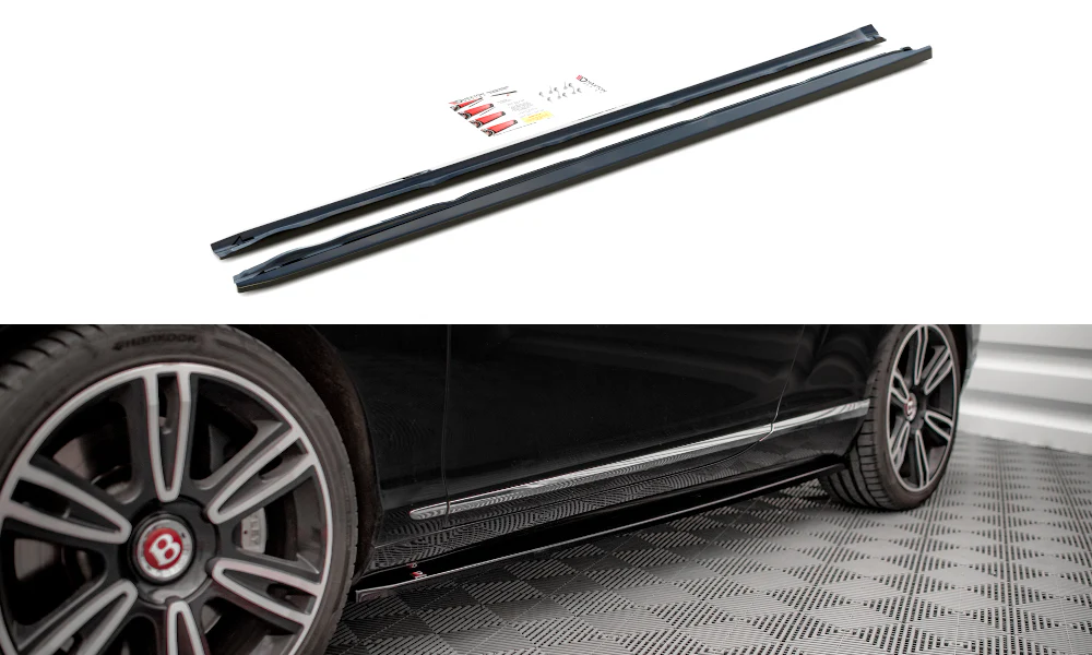 SIDE SKIRTS DIFFUSERS BENTLEY CONTINENTAL GT V8 S MK2