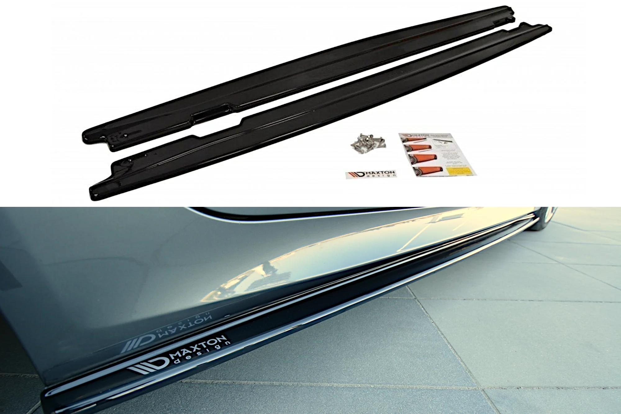 SIDE SKIRTS DIFFUSERS BMW 5 E60/61 M-PACK