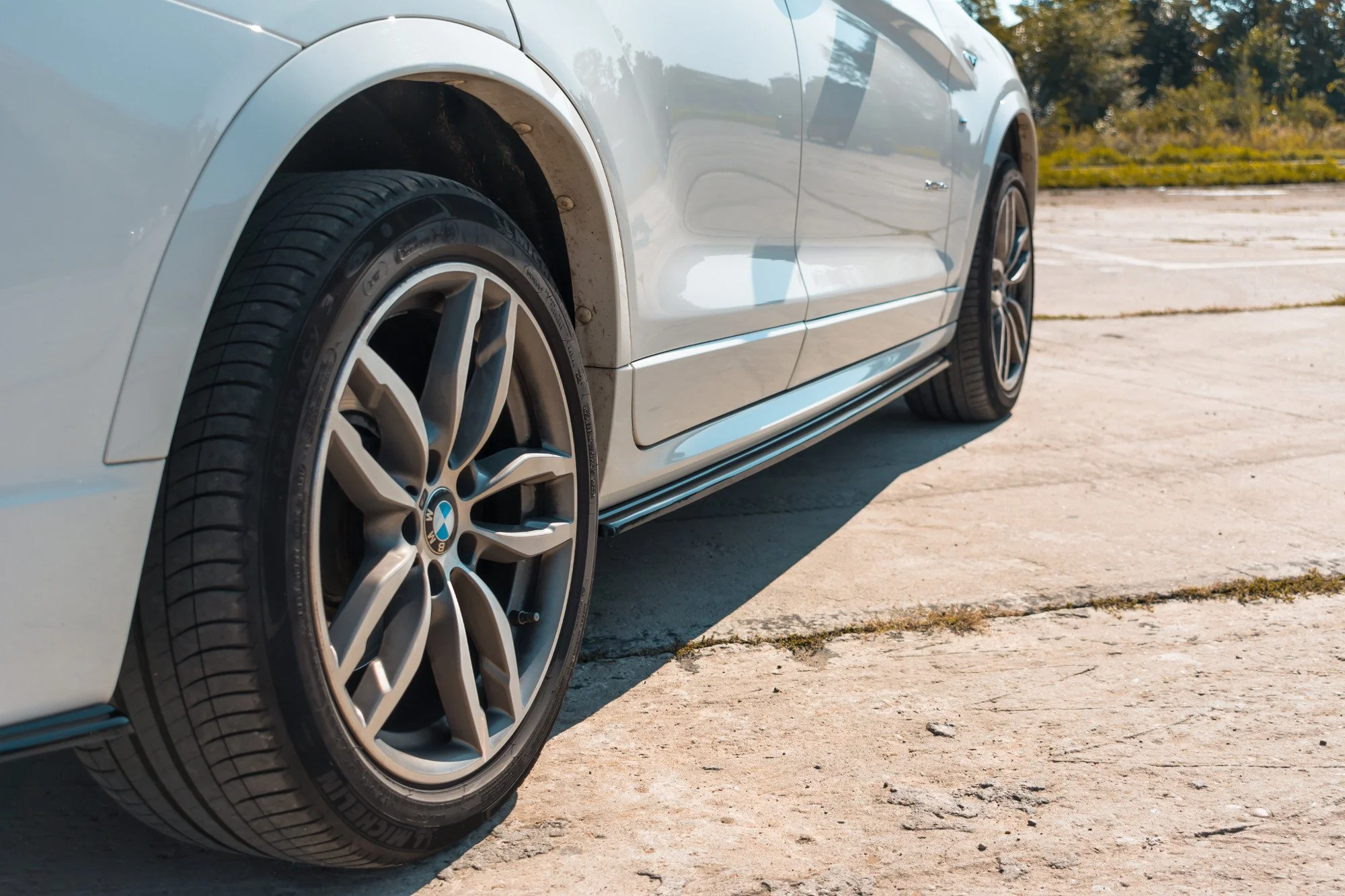 SIDE SKIRTS DIFFUSERS BMW X3 F25 M-PACK FACELIFT - Image 2