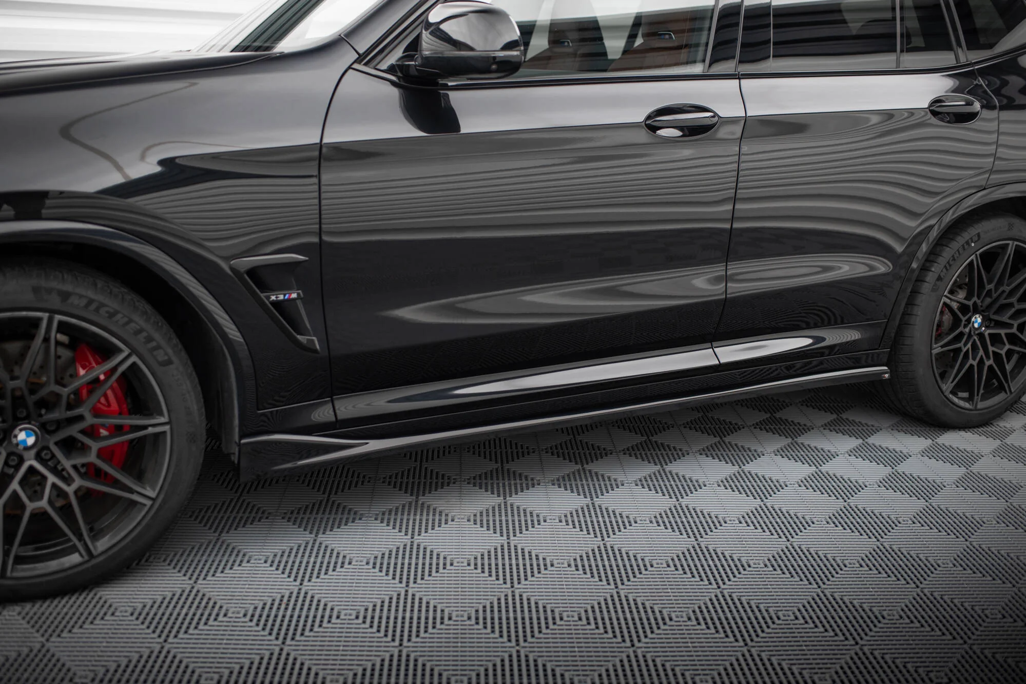 SIDE SKIRTS DIFFUSERS BMW X3 M F97 FACELIFT - Image 3