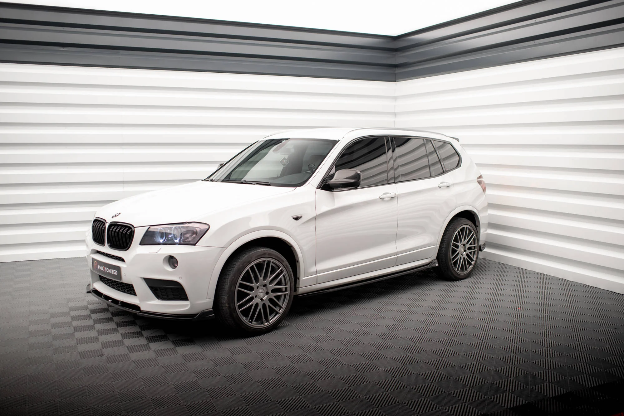 Side Skirts Diffusers BMW X3 M-Pack F25 - Image 3