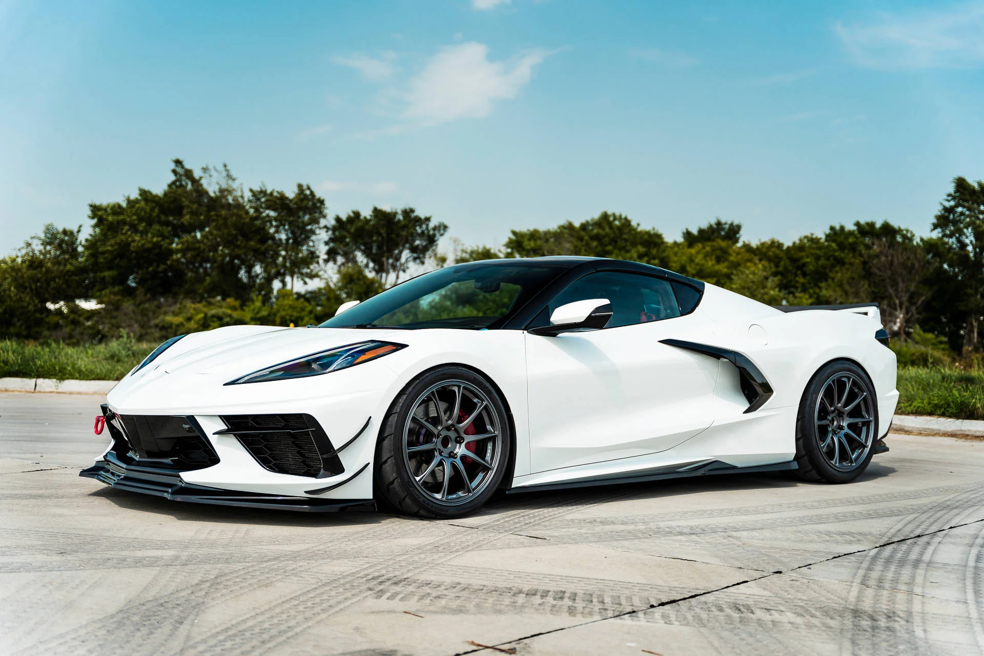 SIDE SKIRTS DIFFUSERS CHEVROLET CORVETTE C8 - Image 2