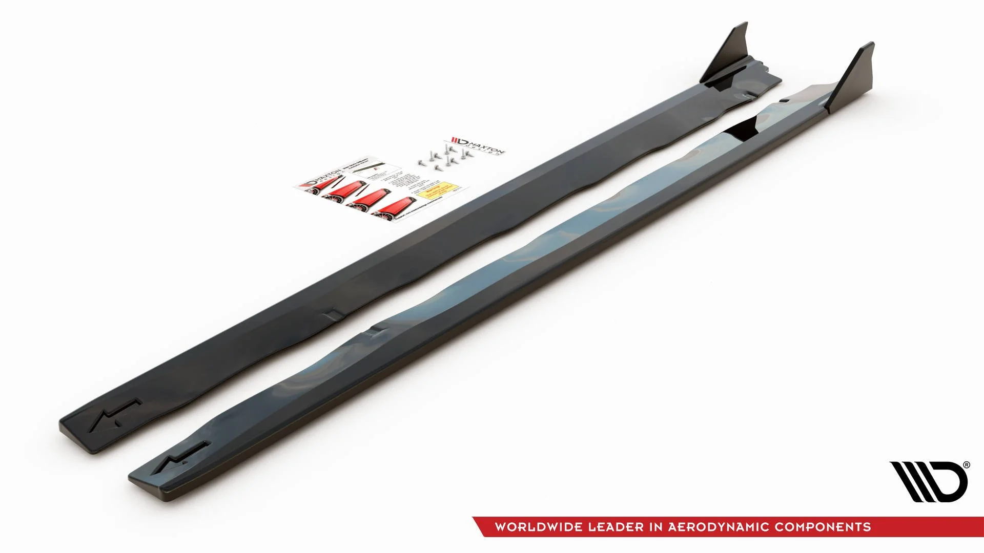 SIDE SKIRTS DIFFUSERS + FLAPS FORD MUSTANG GT MK6 FACELIFT - Image 7
