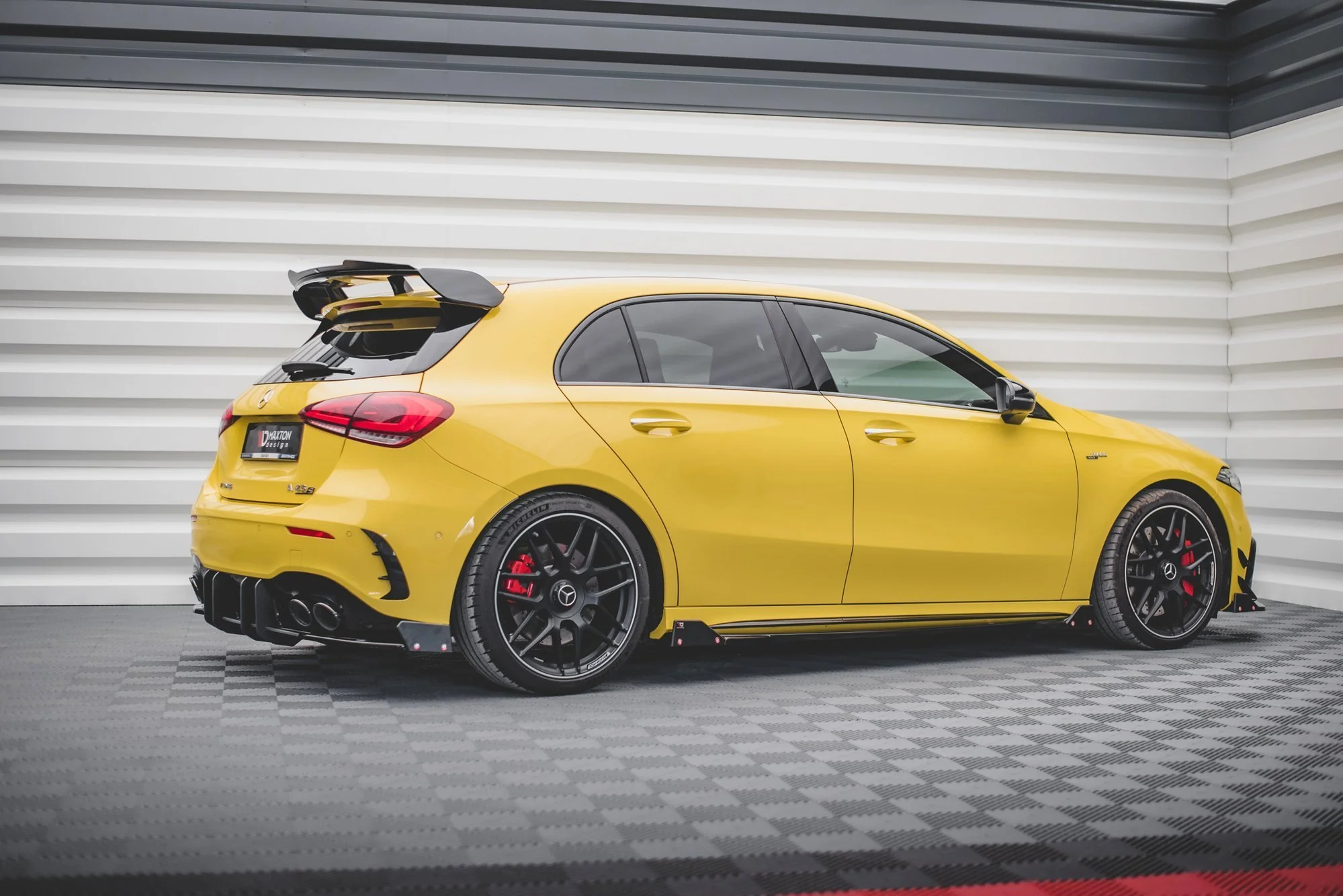 SIDE SKIRTS DIFFUSERS + FLAPS V.2 MERCEDES-AMG A45 S - Image 2