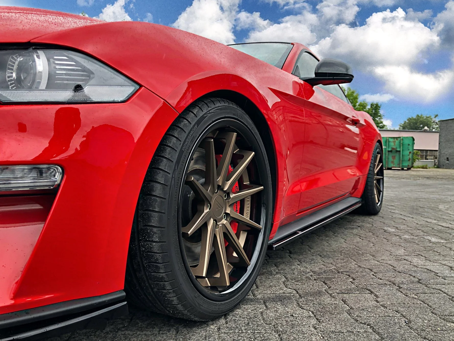 SIDE SKIRTS DIFFUSERS FORD MUSTANG MK. 6 FACELIFT - Image 3