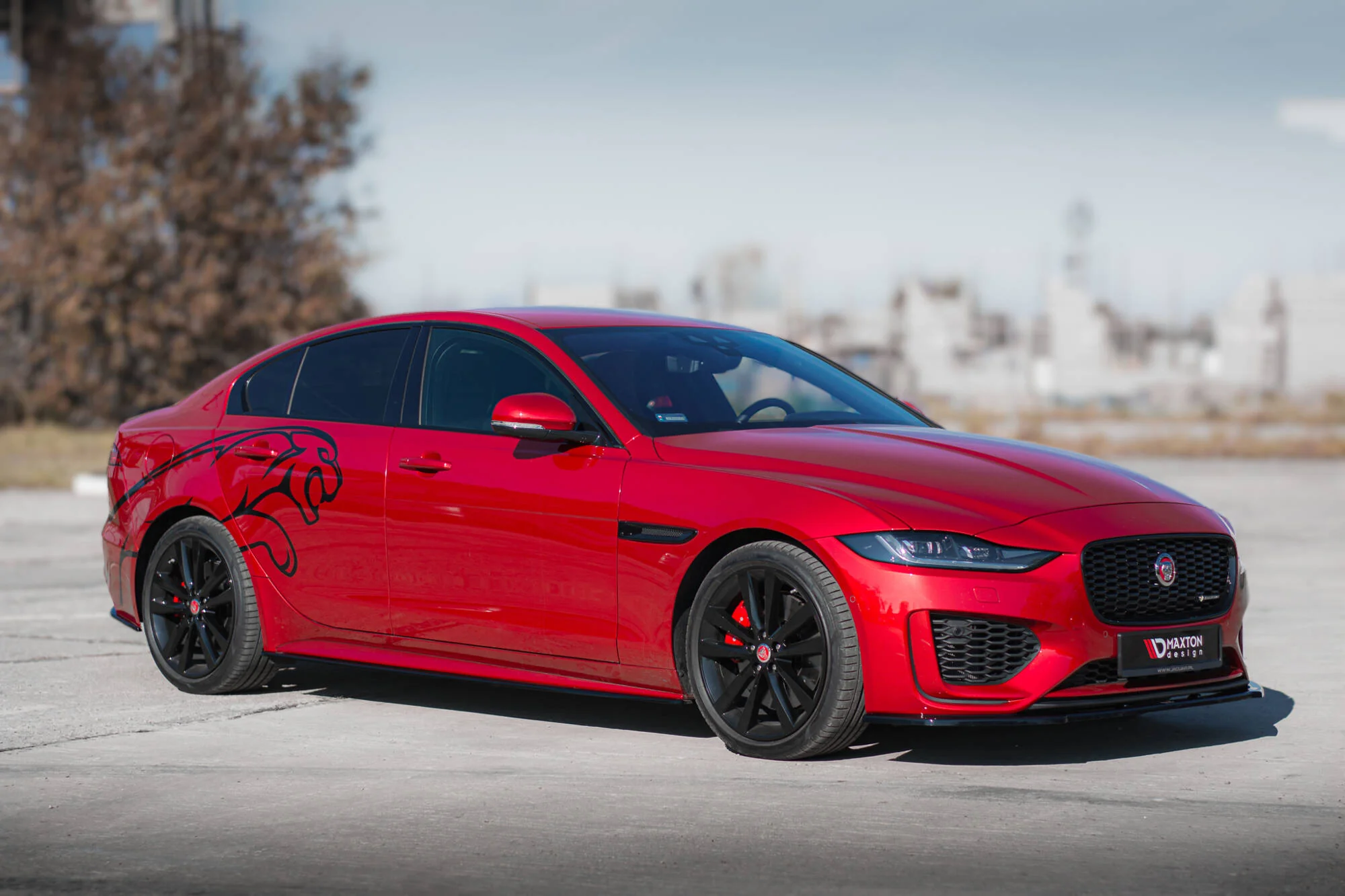 SIDE SKIRTS DIFFUSERS JAGUAR XE R-DYNAMIC X760 FACELIFT - Image 2