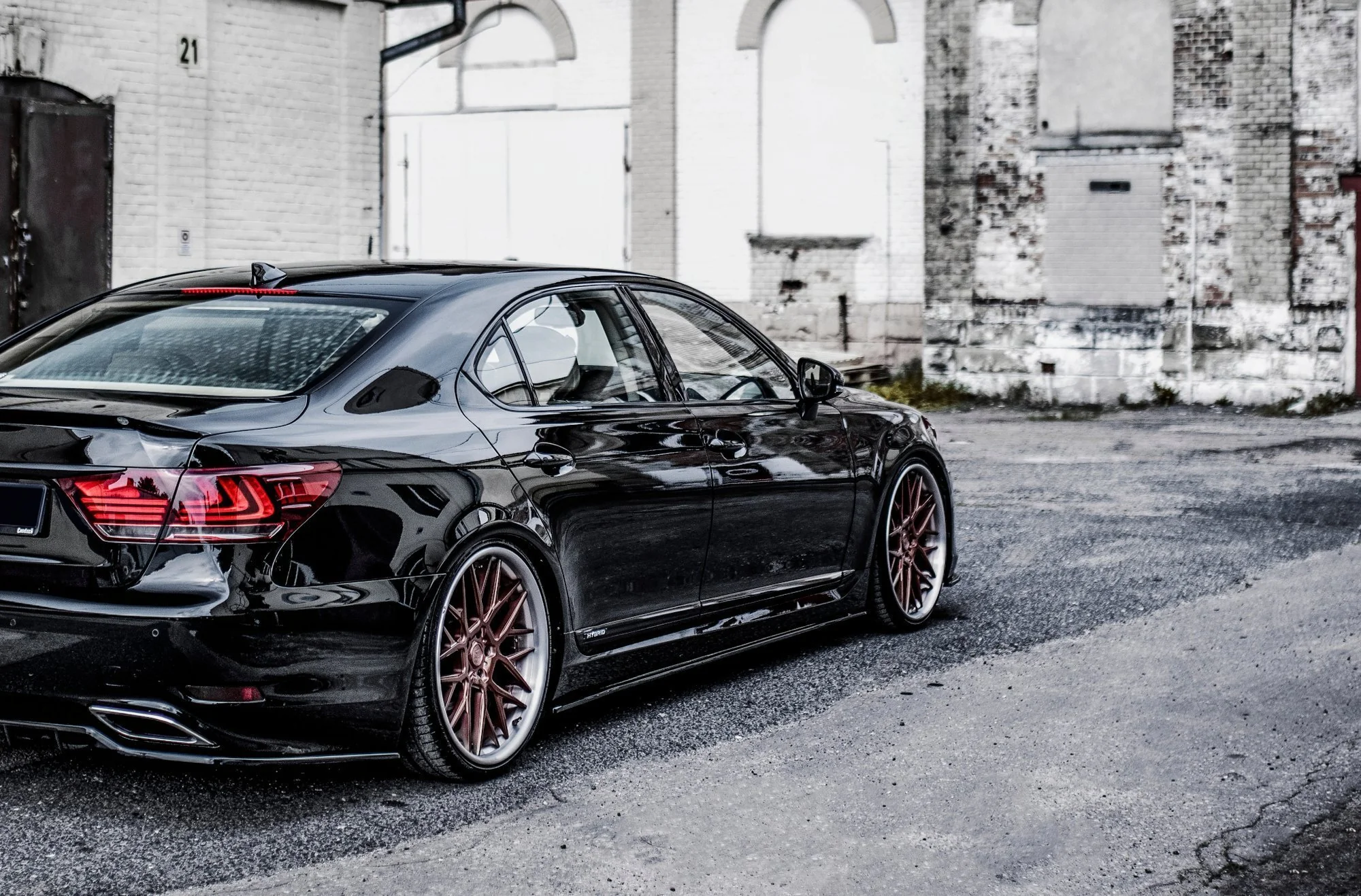 SIDE SKIRTS DIFFUSERS LEXUS LS LONG WHEELBASE MK4 FACELIFT - Image 2