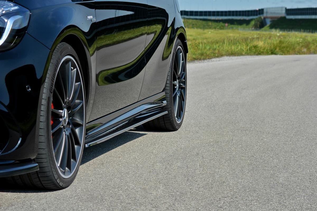 SIDE SKIRTS DIFFUSERS MERCEDES A W176/ CLA 117 AMG/ CLA 117 AMG LINE FACELIFT - Image 2