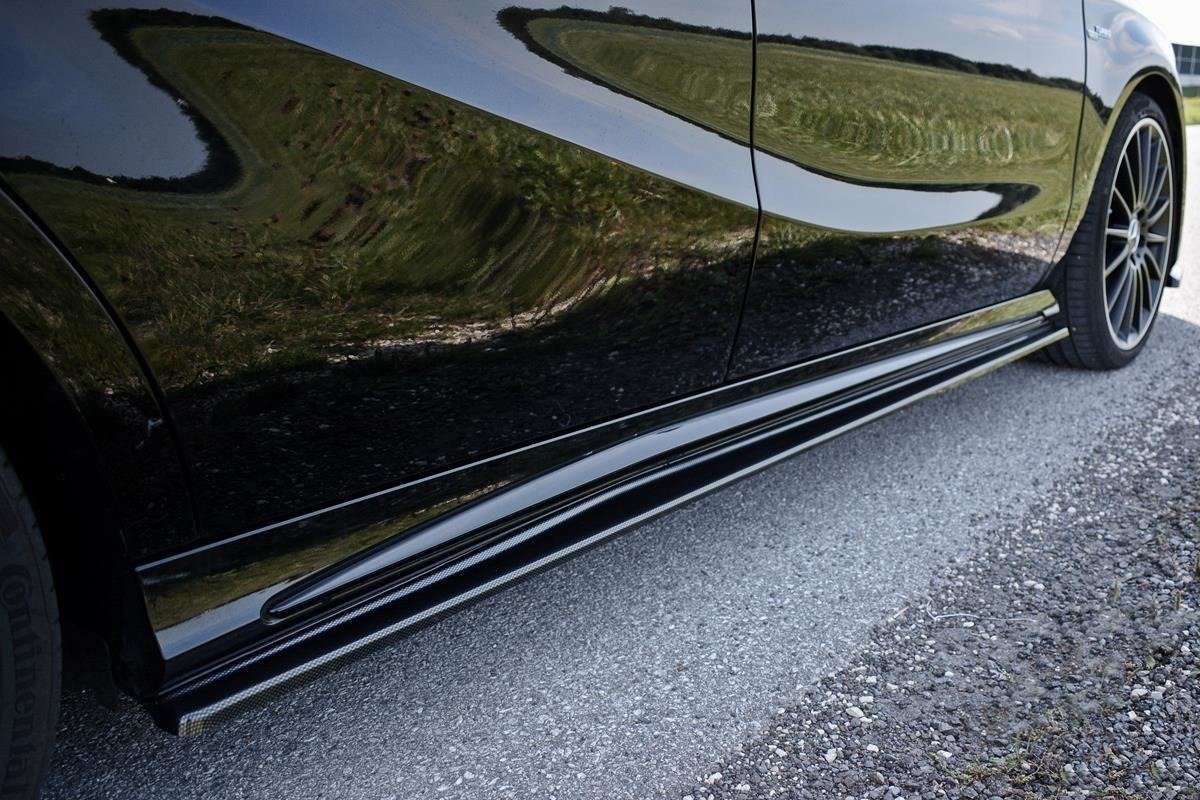 SIDE SKIRTS DIFFUSERS MERCEDES A W176/ CLA 117 AMG/ CLA 117 AMG LINE FACELIFT - Image 3