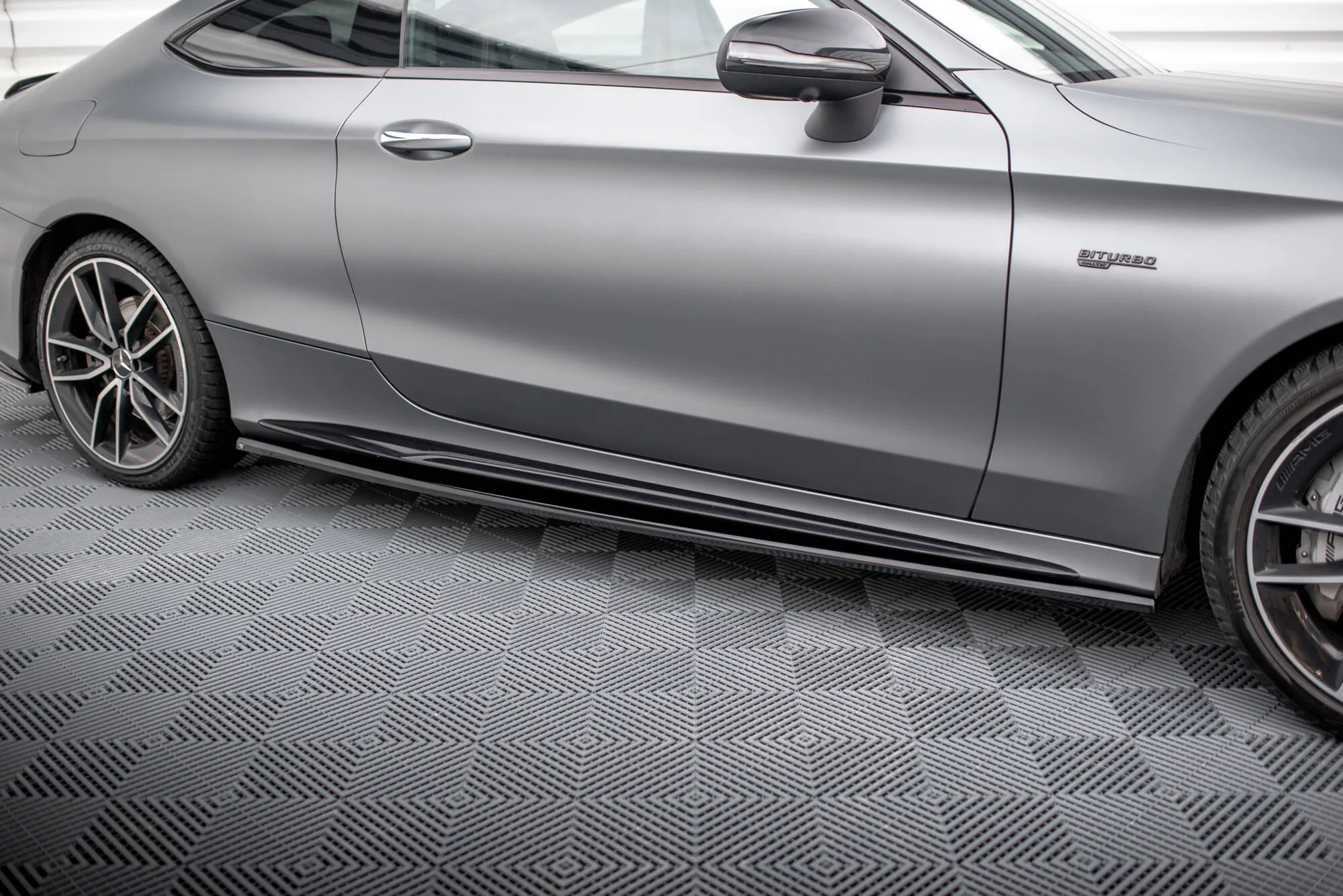 SIDE SKIRTS DIFFUSERS MERCEDES-AMG C43 COUPE C205 FACELIFT - Image 2