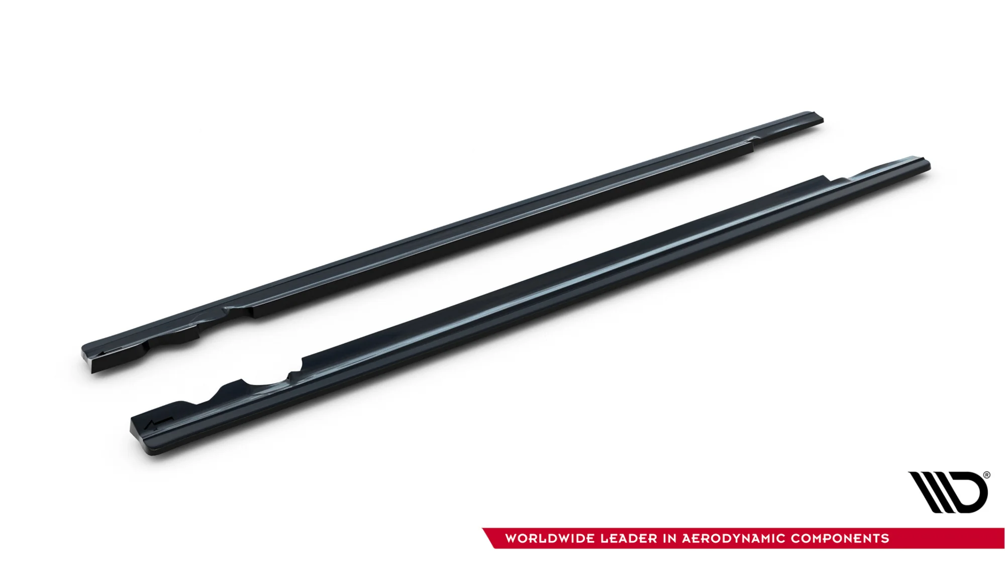 SIDE SKIRTS DIFFUSERS MERCEDES- BENZ C-CLASS W205 COUPE AMG-LINE - Image 4