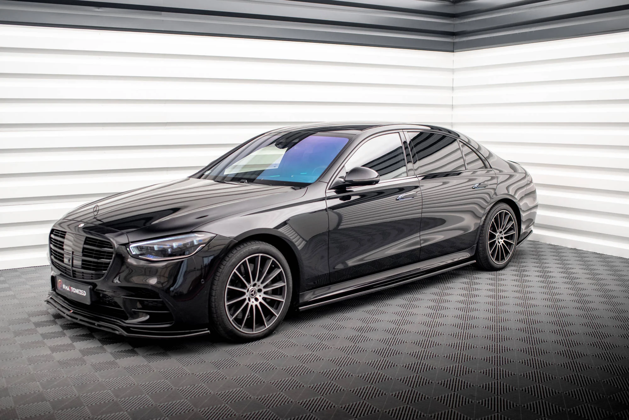 SIDE SKIRTS DIFFUSERS MERCEDES-BENZ S LONG AMG-LINE V223 - Image 2