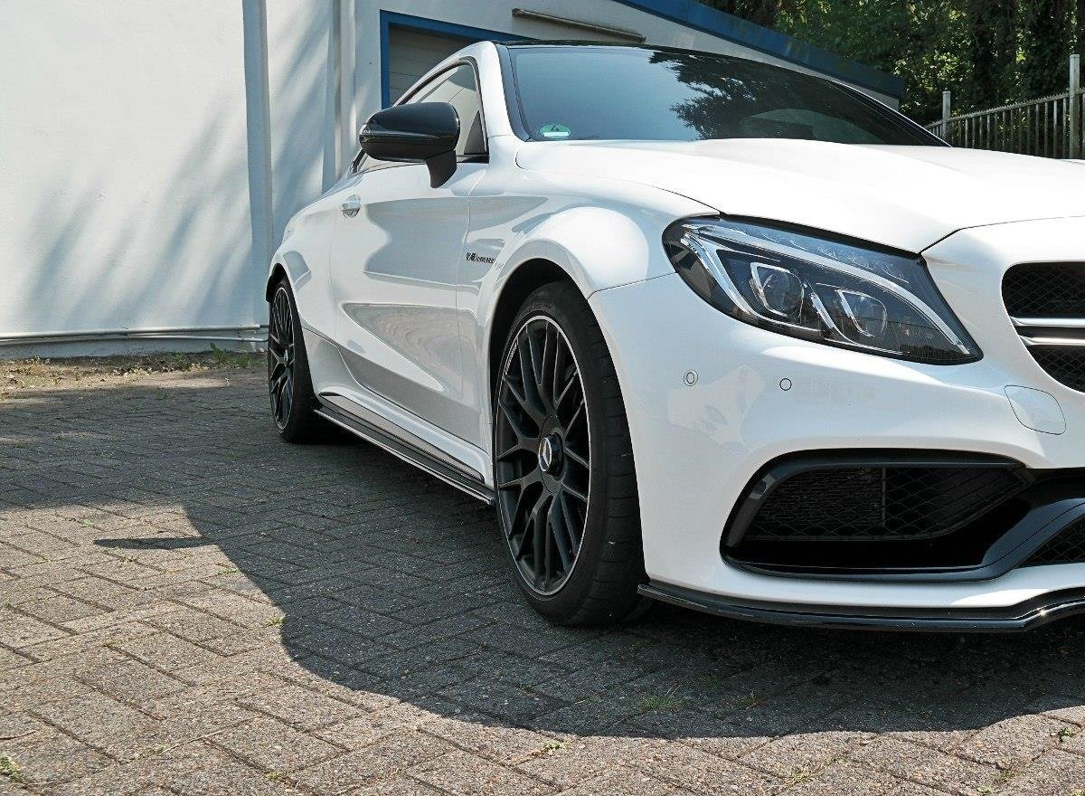 SIDE SKIRTS DIFFUSERS MERCEDES C-CLASS C205 63AMG COUPE - Image 2