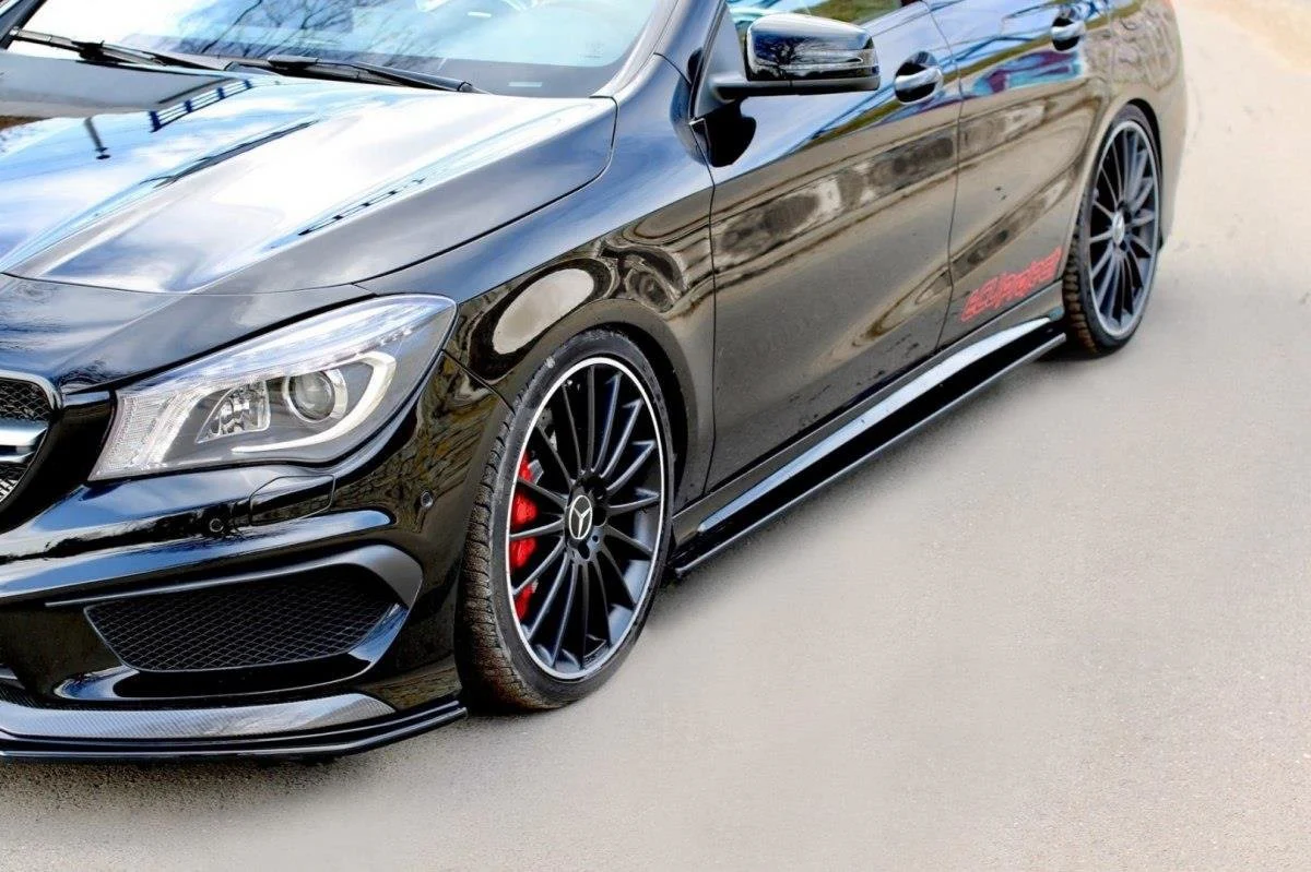 SIDE SKIRTS DIFFUSERS MERCEDES CLA 45 AMG C117/A45 AMG W176 (PREFACE) - Image 2