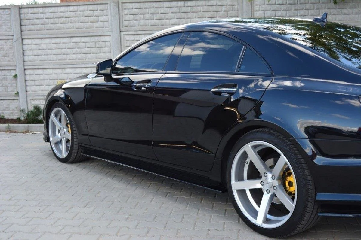 SIDE SKIRTS DIFFUSERS MERCEDES CLS C218 AMG LINE - Image 2