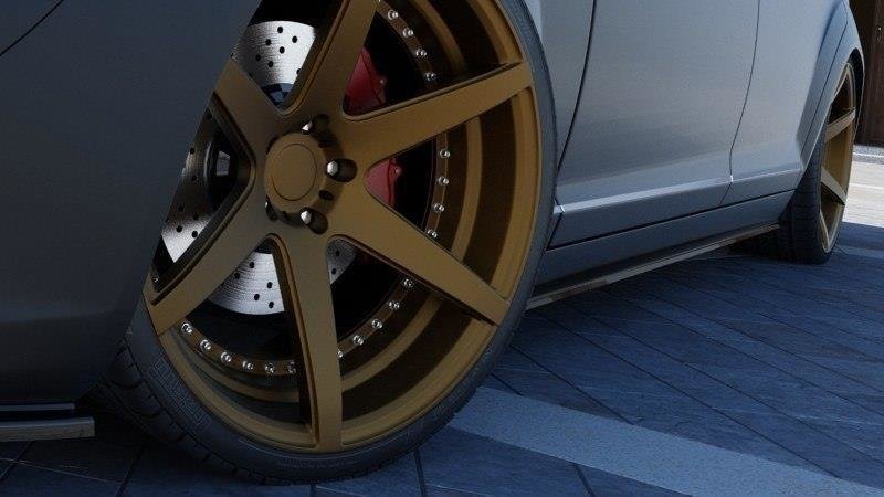 SIDE SKIRTS DIFFUSERS MERCEDES S-CLASS W221 LONG - Image 3