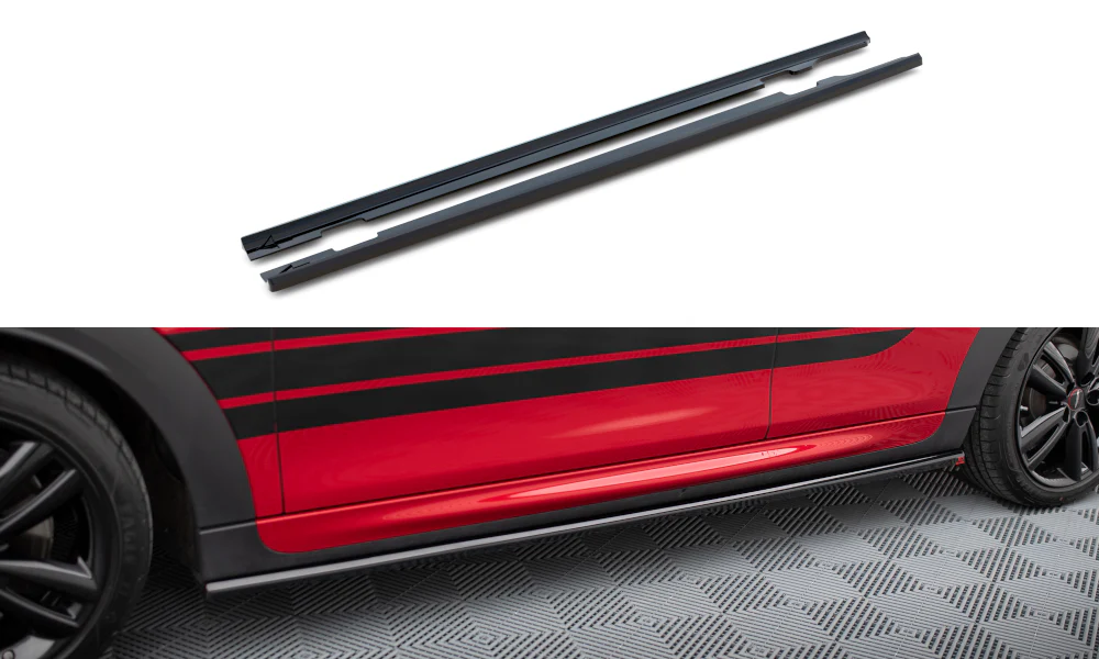SIDE SKIRTS DIFFUSERS MINI COOPER S JOHN COOPER WORKS (5 door) F55 FACELIFT