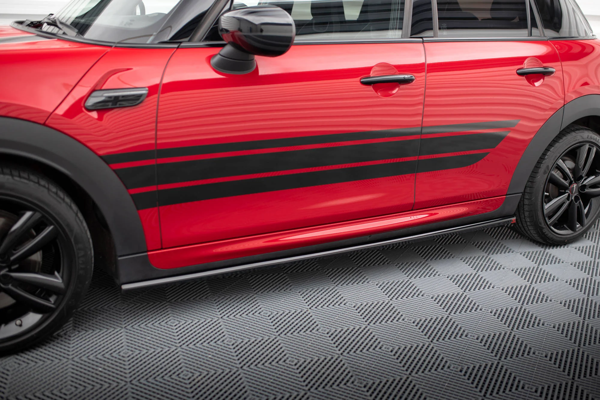 SIDE SKIRTS DIFFUSERS MINI COOPER S JOHN COOPER WORKS (5 door) F55 FACELIFT - Image 4