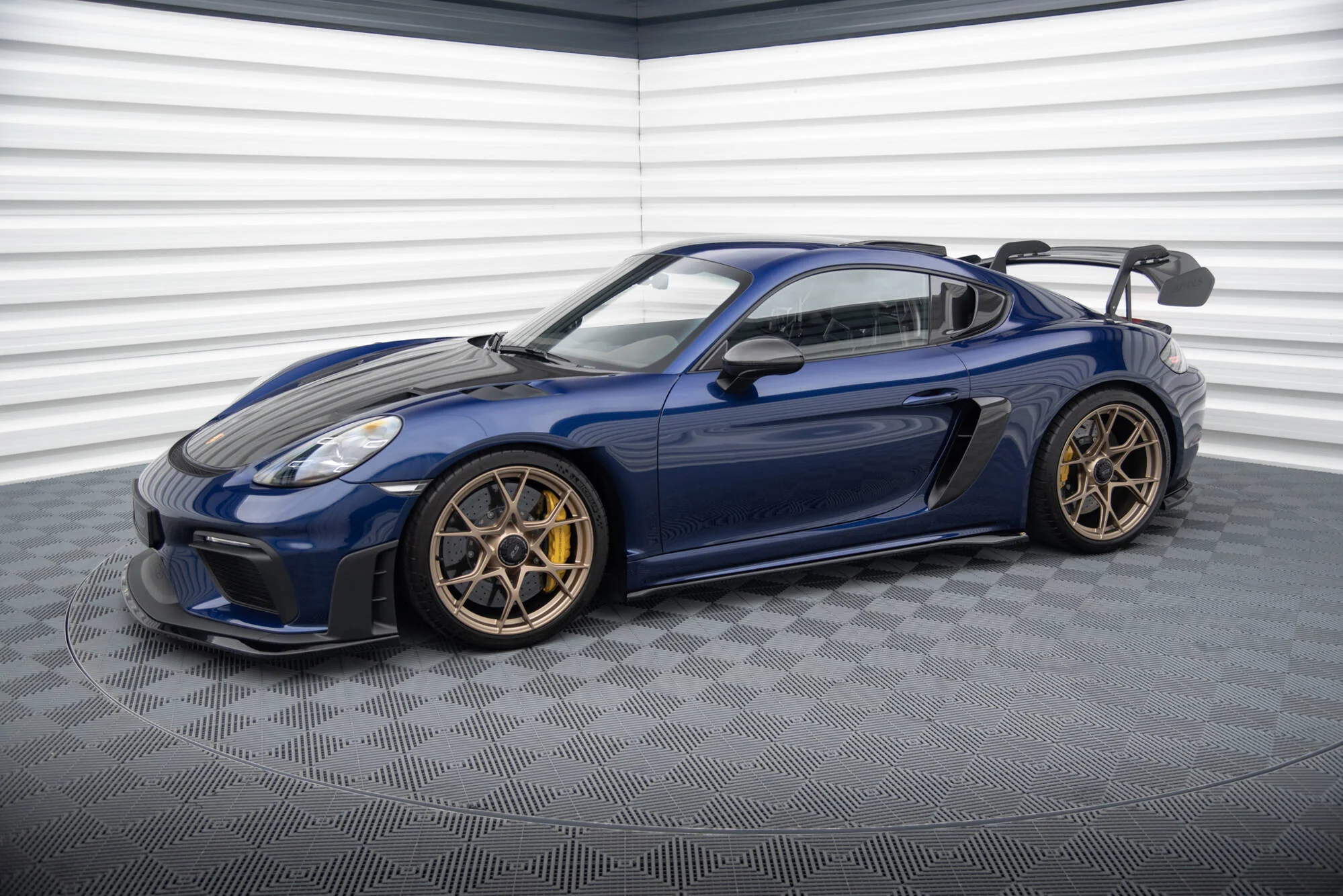 Side Skirts Diffusers Porsche 718 Cayman GT4 RS 982c - Image 4