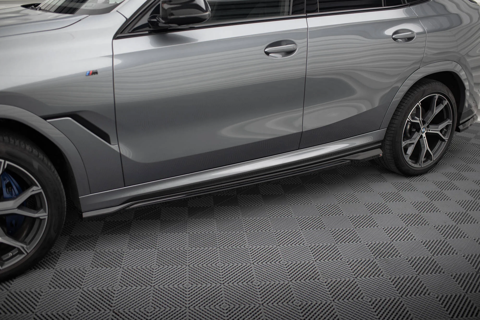 SIDE SKIRTS DIFFUSERS V.1 BMW X6 M-PACK G06 FACELIFT - Image 3