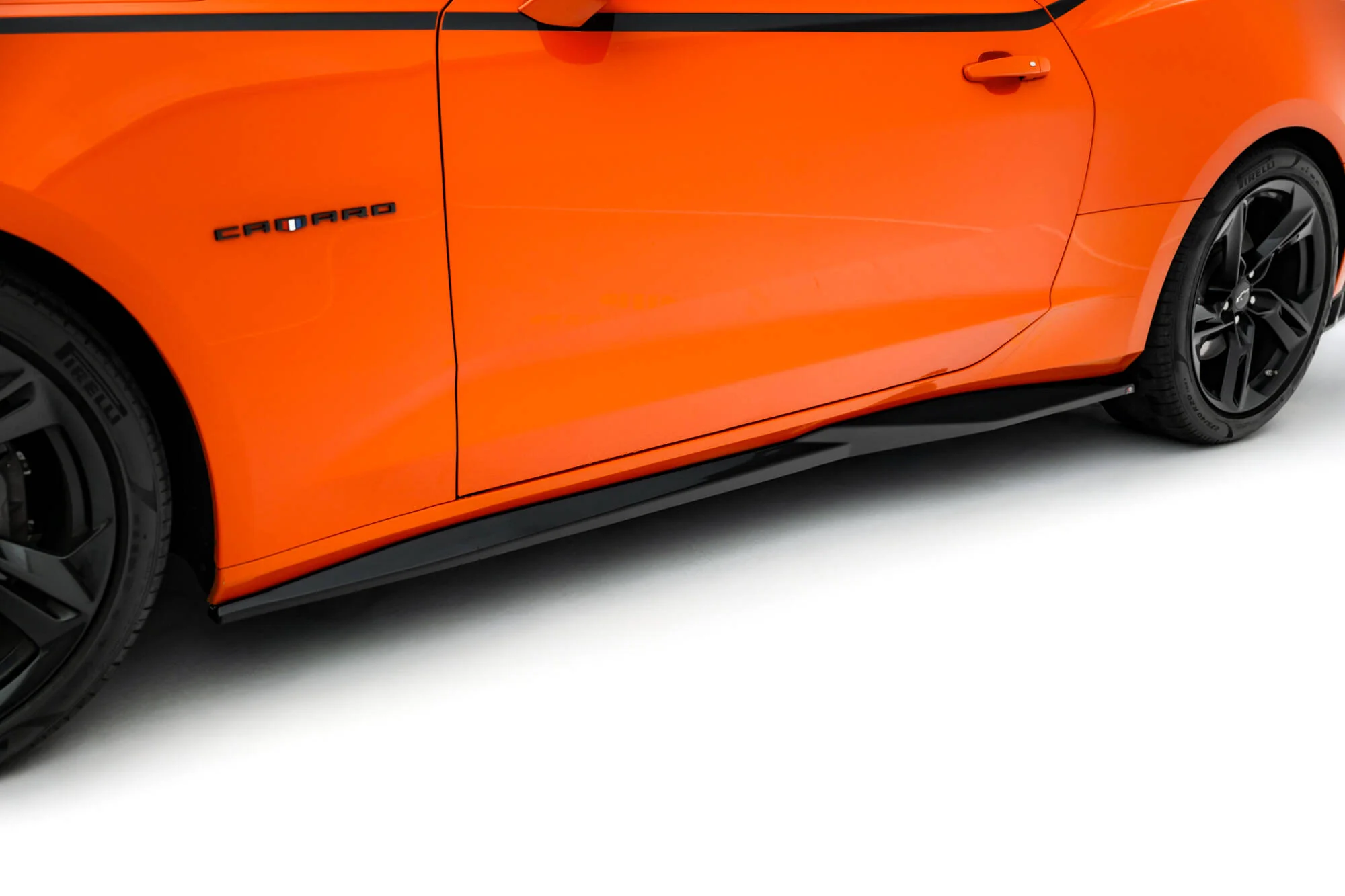 Side Skirts Diffusers V.1 Chevrolet Camaro SS Mk6 Facelift - Image 3