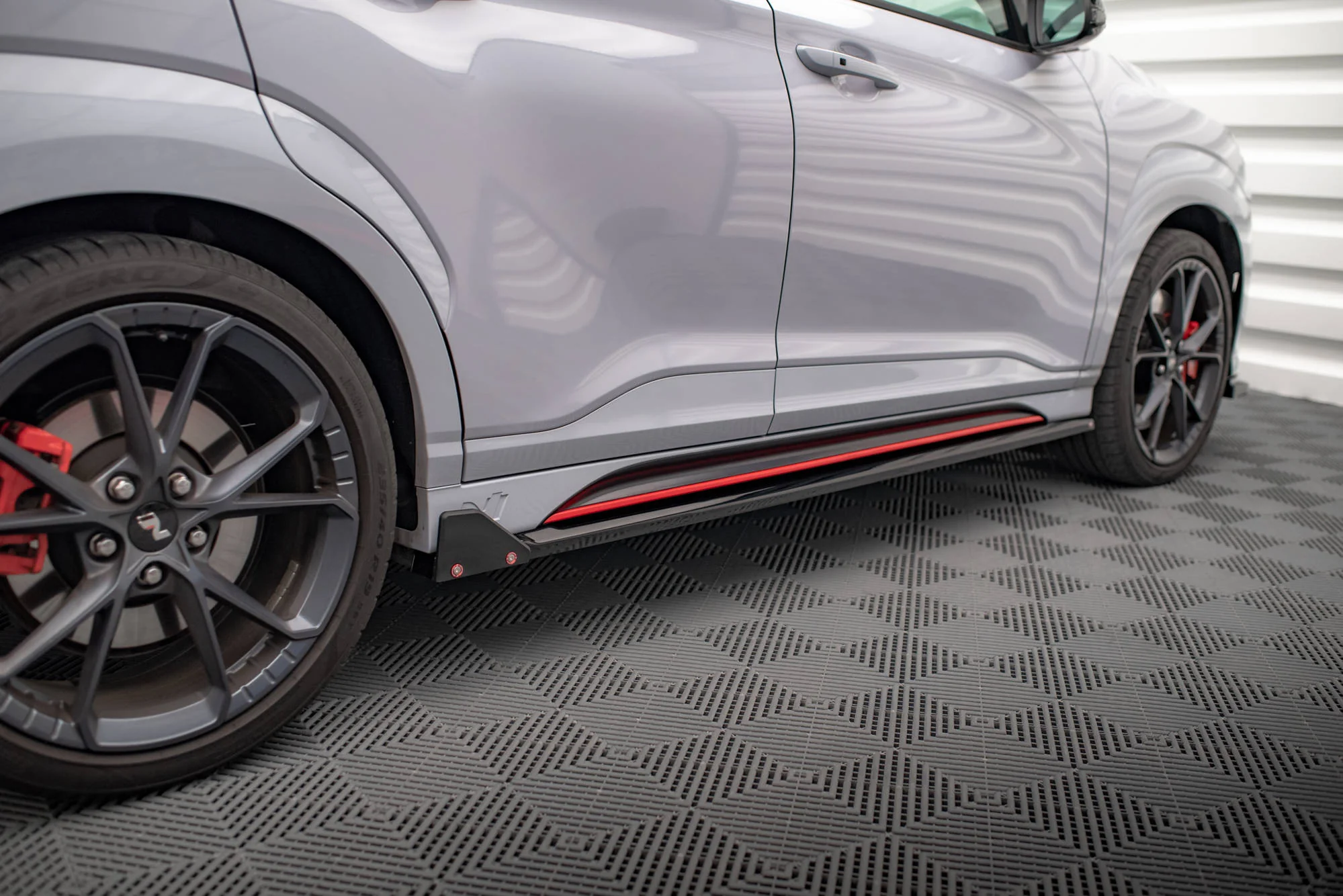 Side Skirts Diffusers V.1 + Flaps Hyundai Kona N Mk2 - Image 6