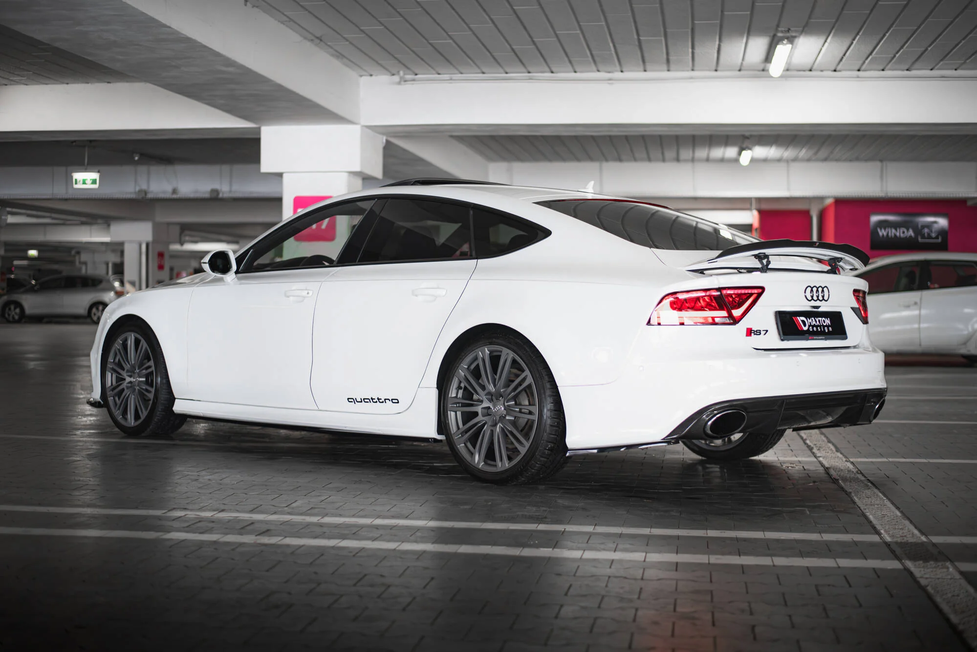 Side Skirts Diffusers V.2 Audi RS7 C7 - Image 3