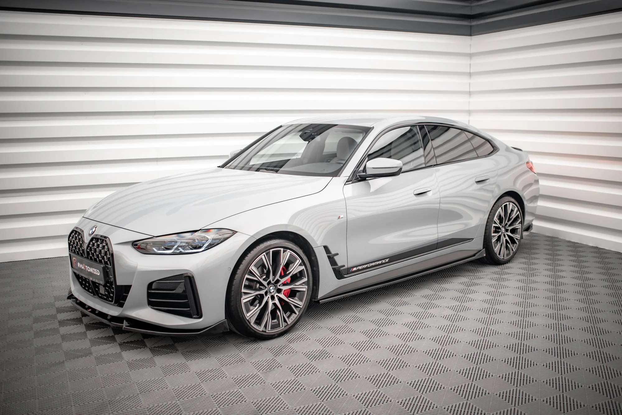SIDE SKIRTS DIFFUSERS V.2 BMW 4 GRAN COUPE M-PACK G26 - Image 3