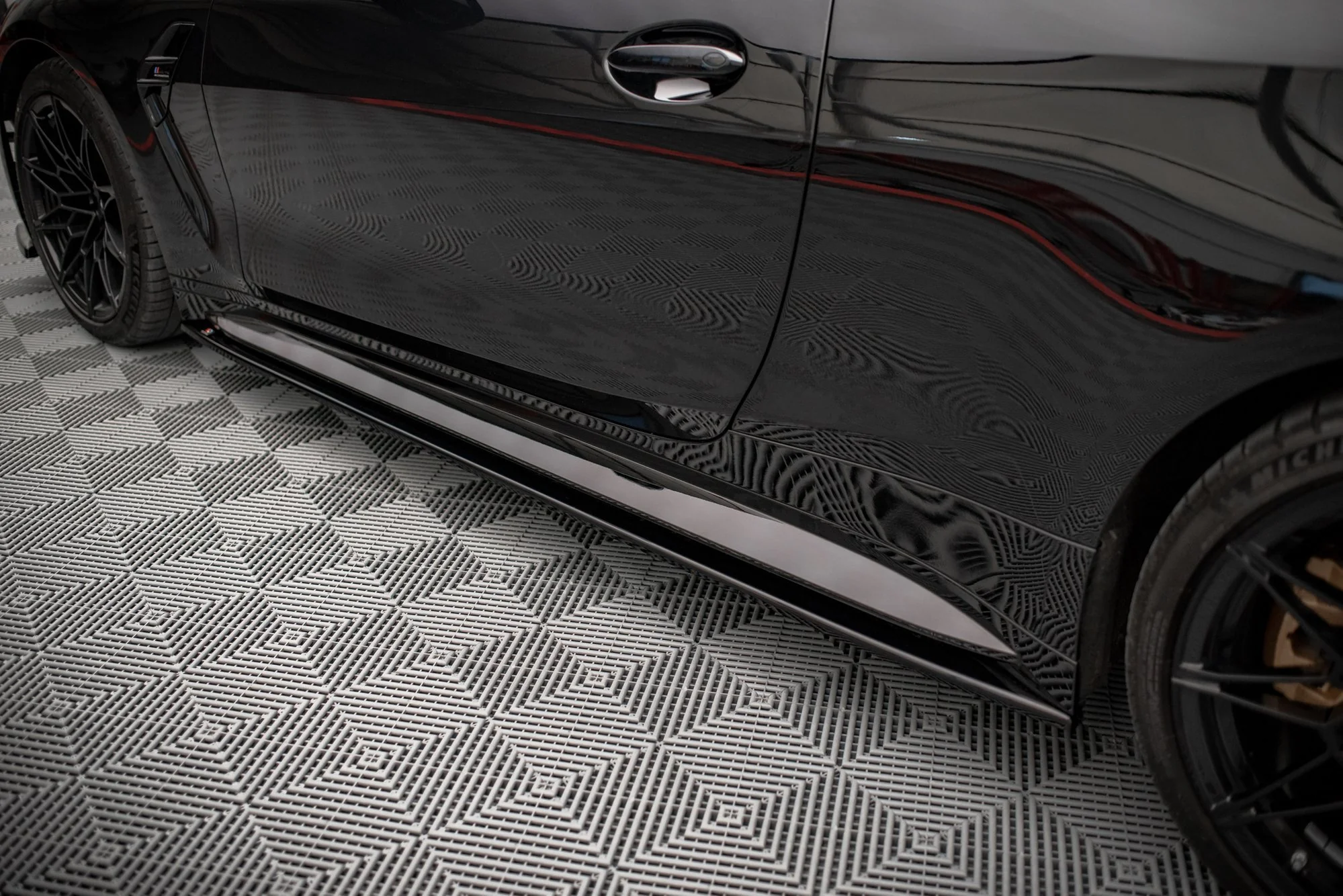 SIDE SKIRTS DIFFUSERS V.2 BMW M4 G82 - Image 2