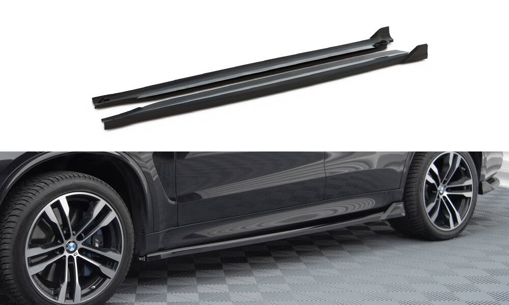 Side Skirts Diffusers V.2 BMW X5 M-Pack F15 - Image 8