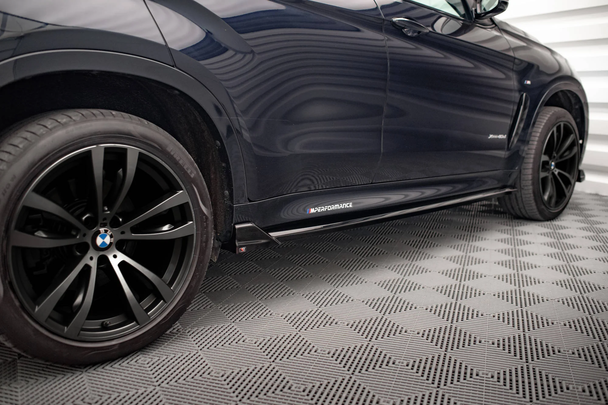 SIDE SKIRTS DIFFUSERS V.2 BMW X6 M-PACK F16 - Image 2