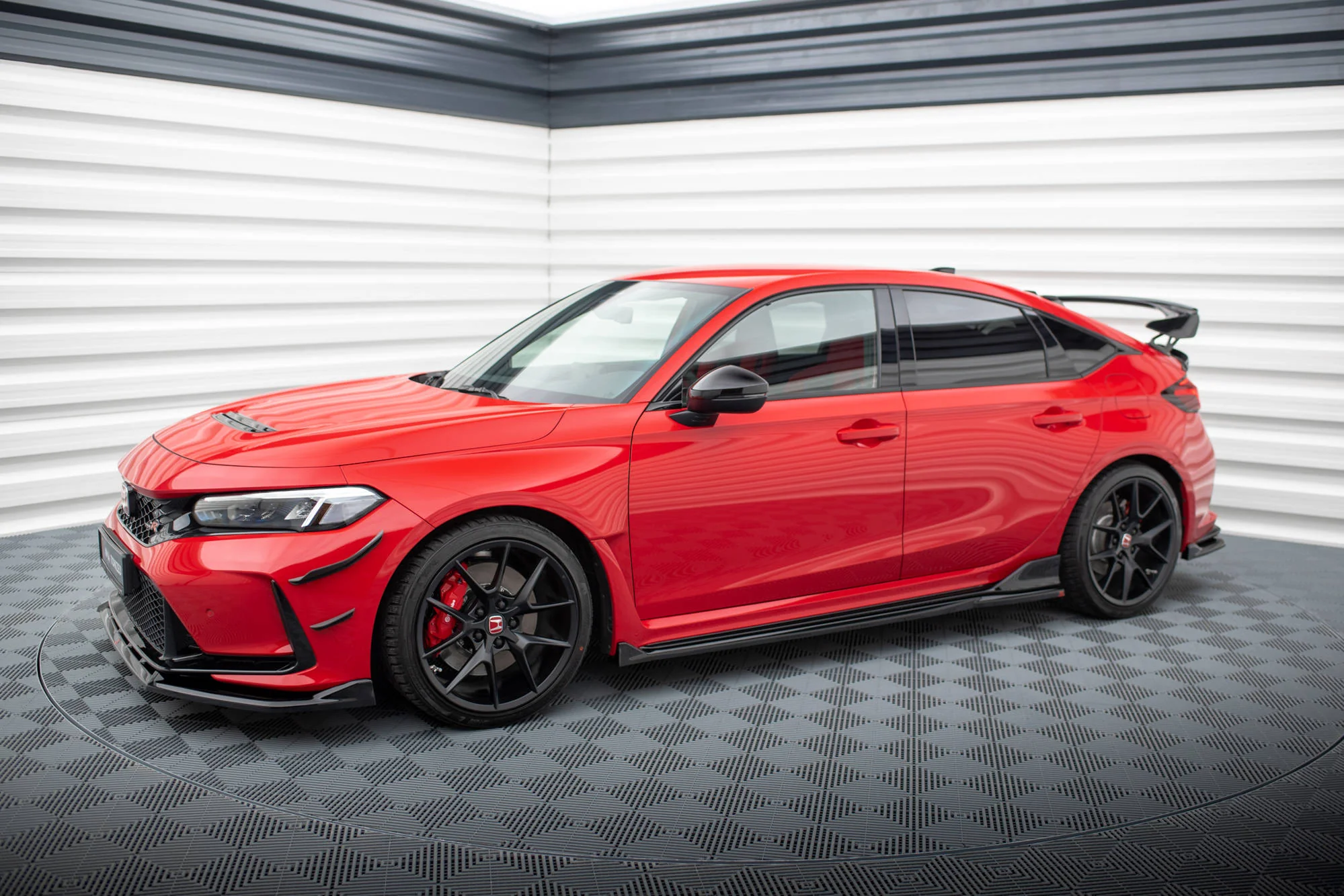SIDE SKIRTS DIFFUSERS V.2 HONDA CIVIC TYPE-R MK 11 - Image 2
