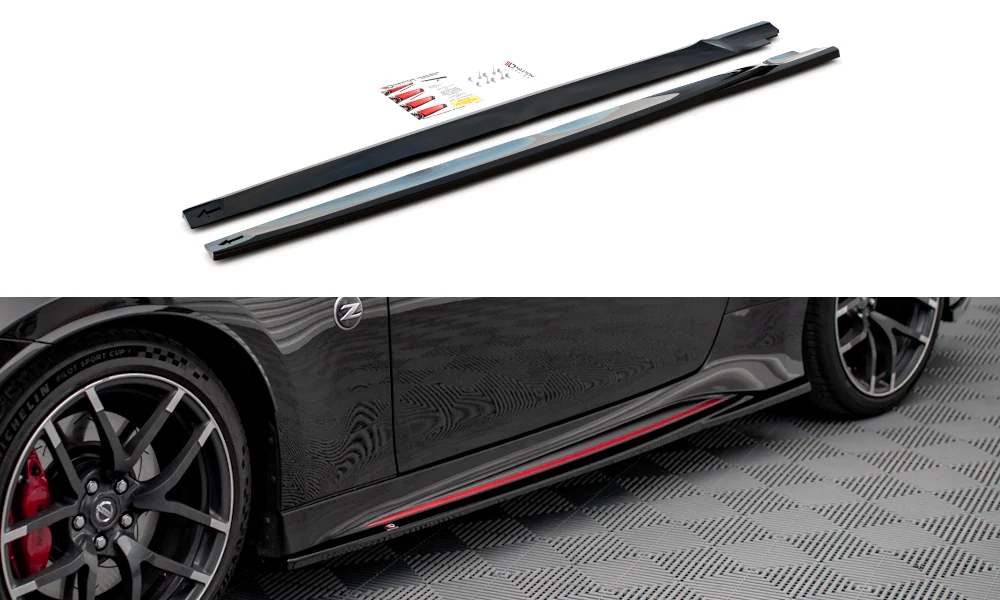 SIDE SKIRTS DIFFUSERS V.2 NISSAN 370Z NISMO FACELIFT