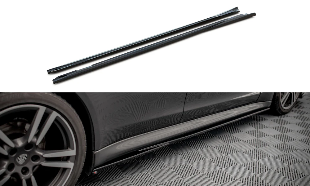 SIDE SKIRTS DIFFUSERS V.2 PORSCHE PANAMERA / PANAMERA DIESEL / PANAMERA TURBO 970