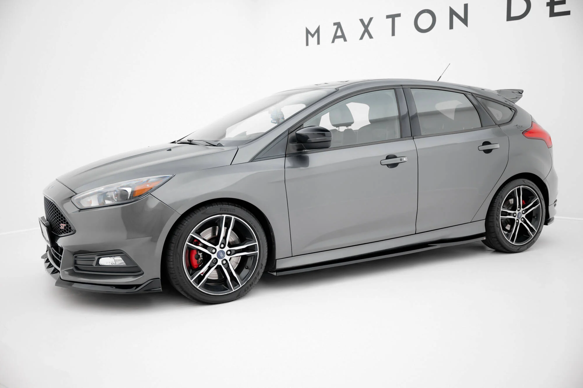 Side Skirts Diffusers V.3 Ford Focus ST Mk3 - Image 2