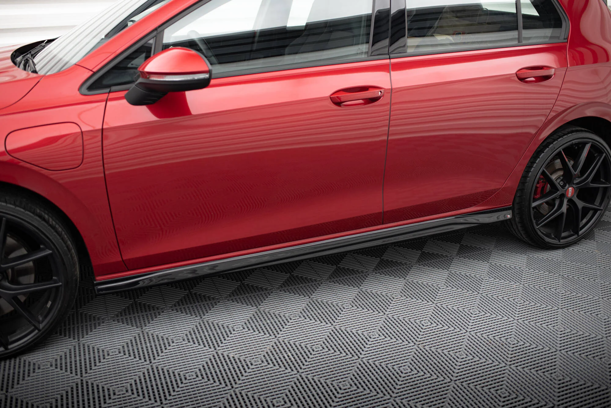 SIDE SKIRTS DIFFUSERS V.3 VOLKSWAGEN GOLF 8 GTI / GTI CLUBSPORT / R-LINE - Image 7