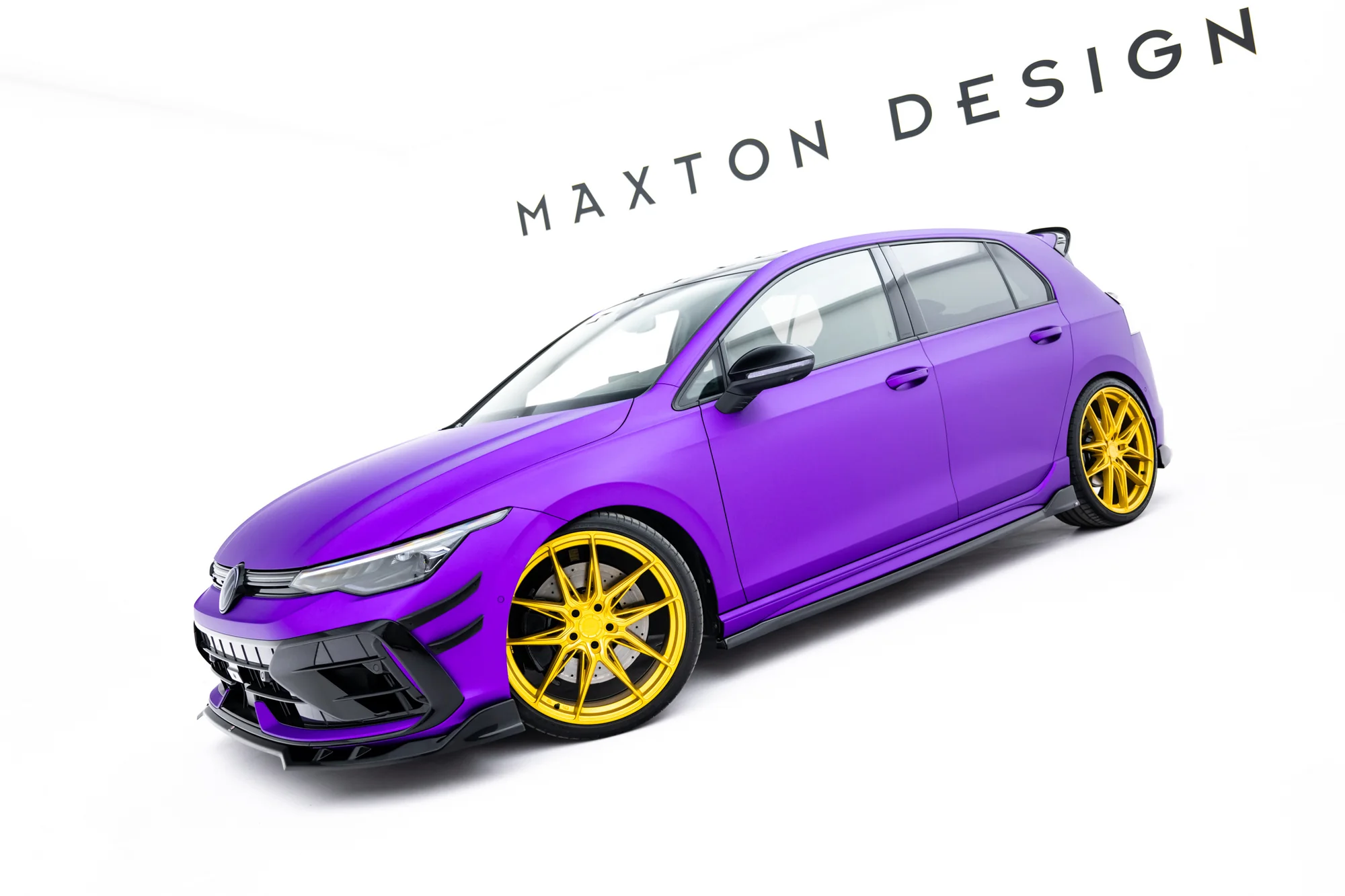 Side Skirts Diffusers V.4 Volkswagen Golf R Hatchback Mk8 / Mk8 Facelift - Image 4