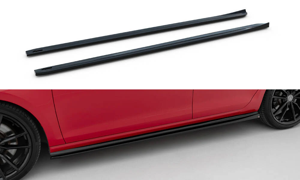 SIDE SKIRTS DIFFUSERS V.4 VW GOLF R MK 7 FACELIFT
