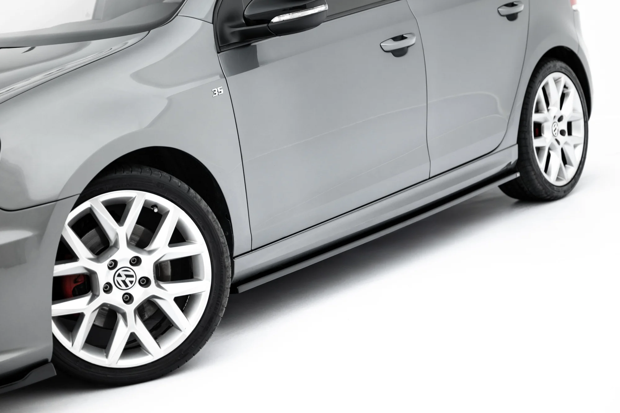 SIDE SKIRTS DIFFUSERS VW GOLF VI GTI 35TH / R20