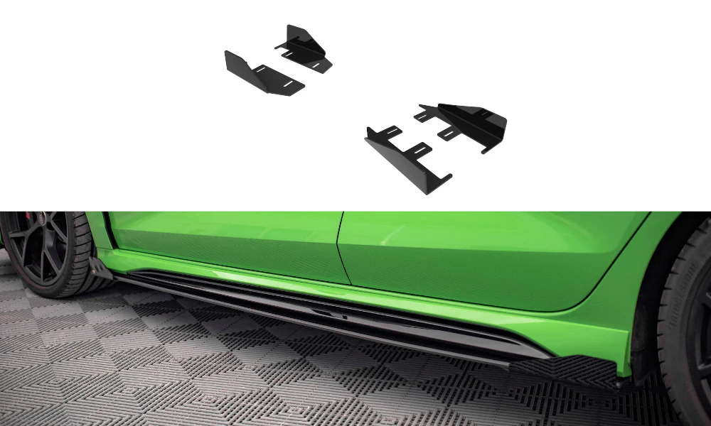 SIDE SKIRTS FLAPS AUDI RS3 SEDAN 8Y