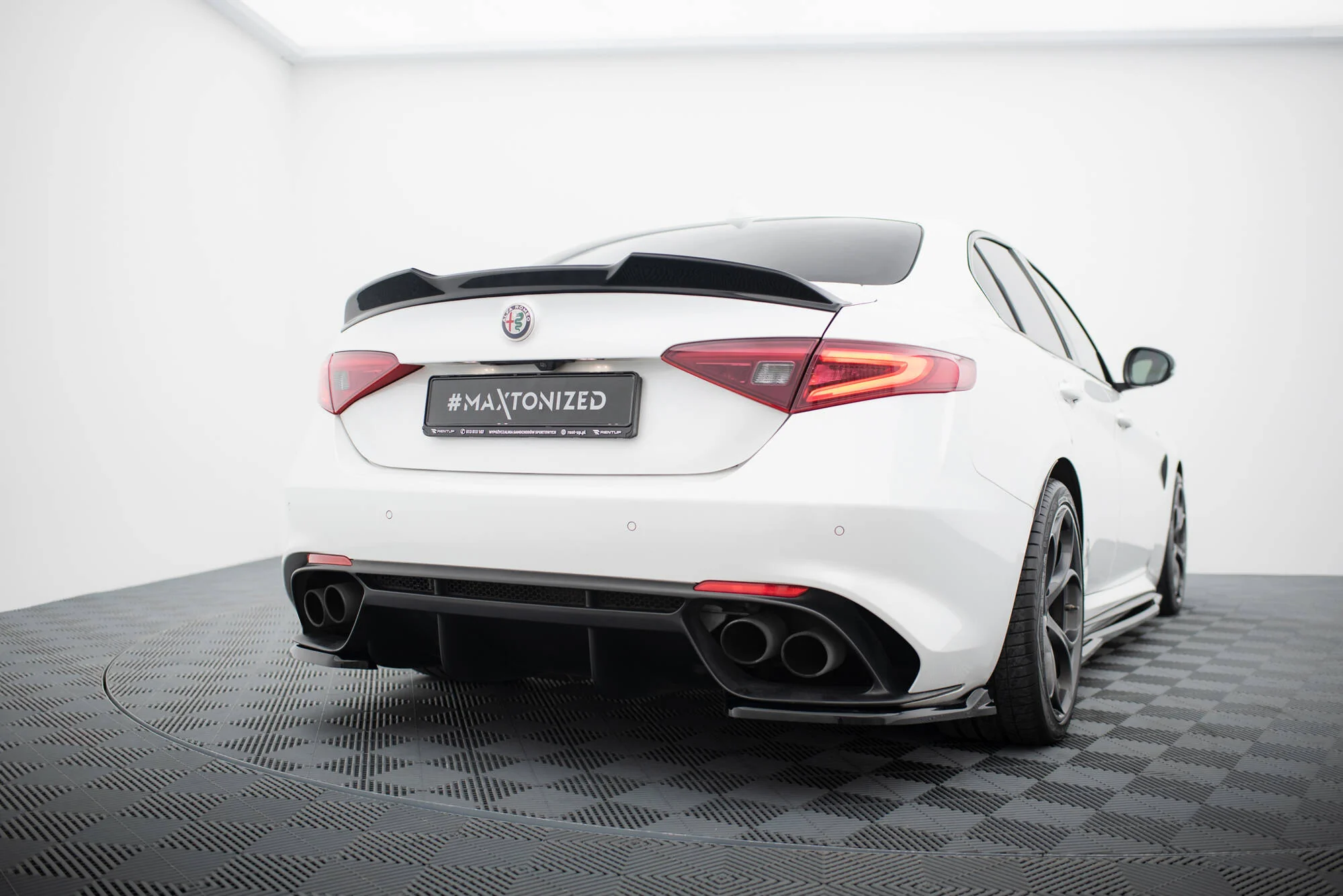 SPOILER CAP 3D ALFA ROMEO GIULIA QUADRIFOGLIO - Image 2