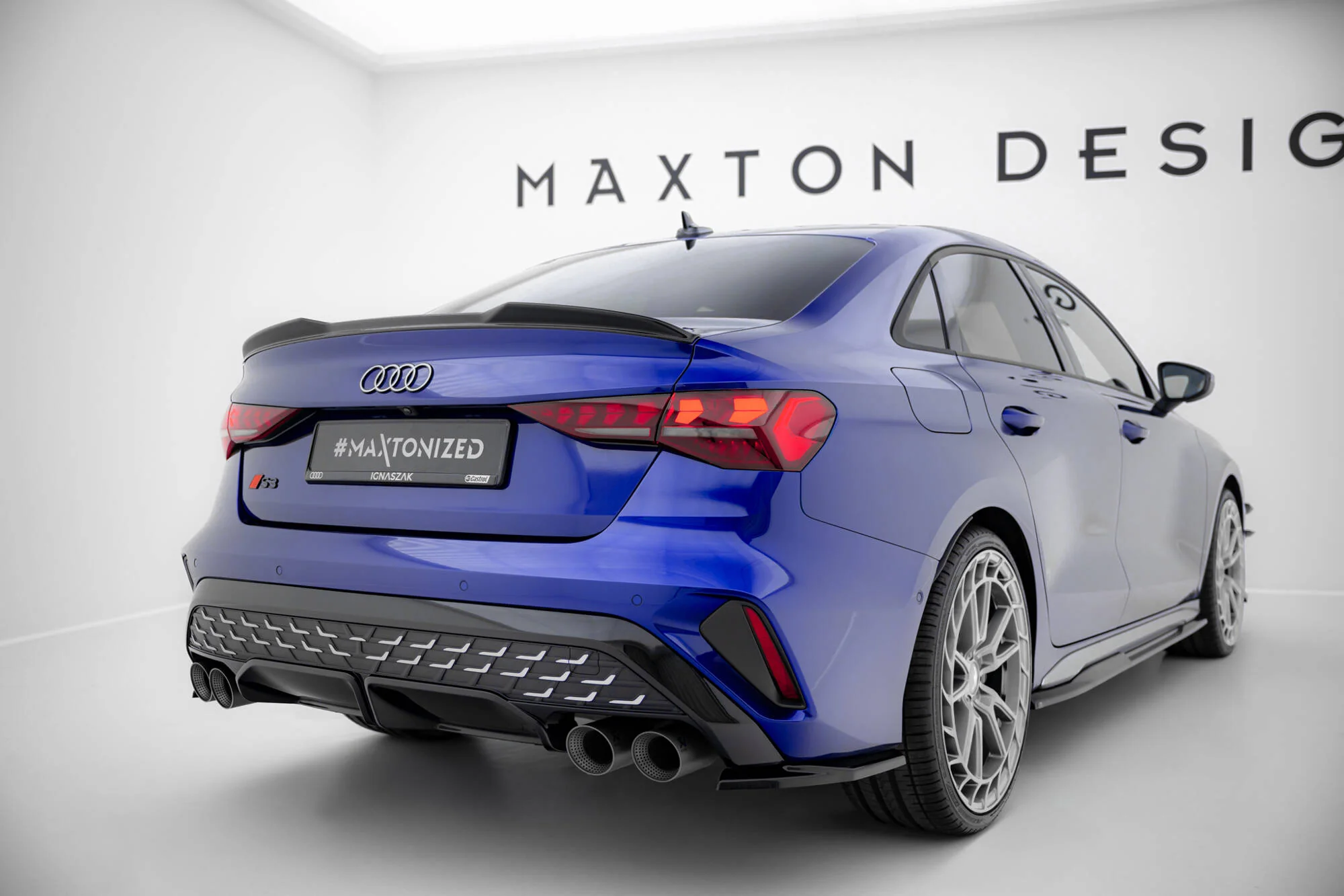 SPOILER CAP 3D AUDI A3 / A3 S-LINE / S3 / RS3 SEDAN 8Y - Image 4