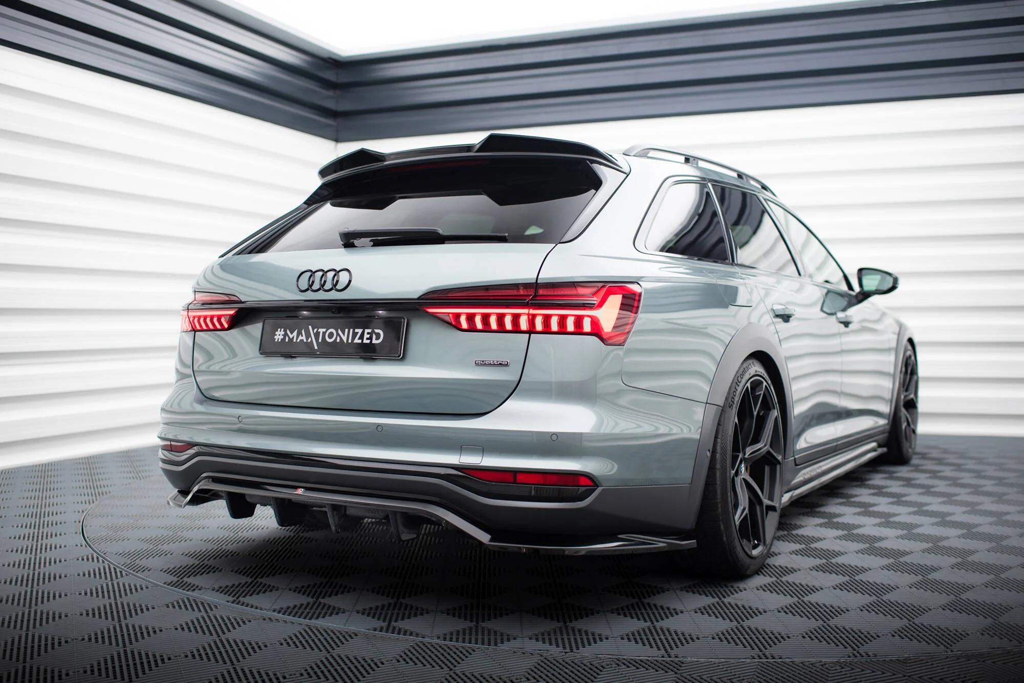 SPOILER CAP 3D AUDI A6 ALLROAD C8 - Image 2