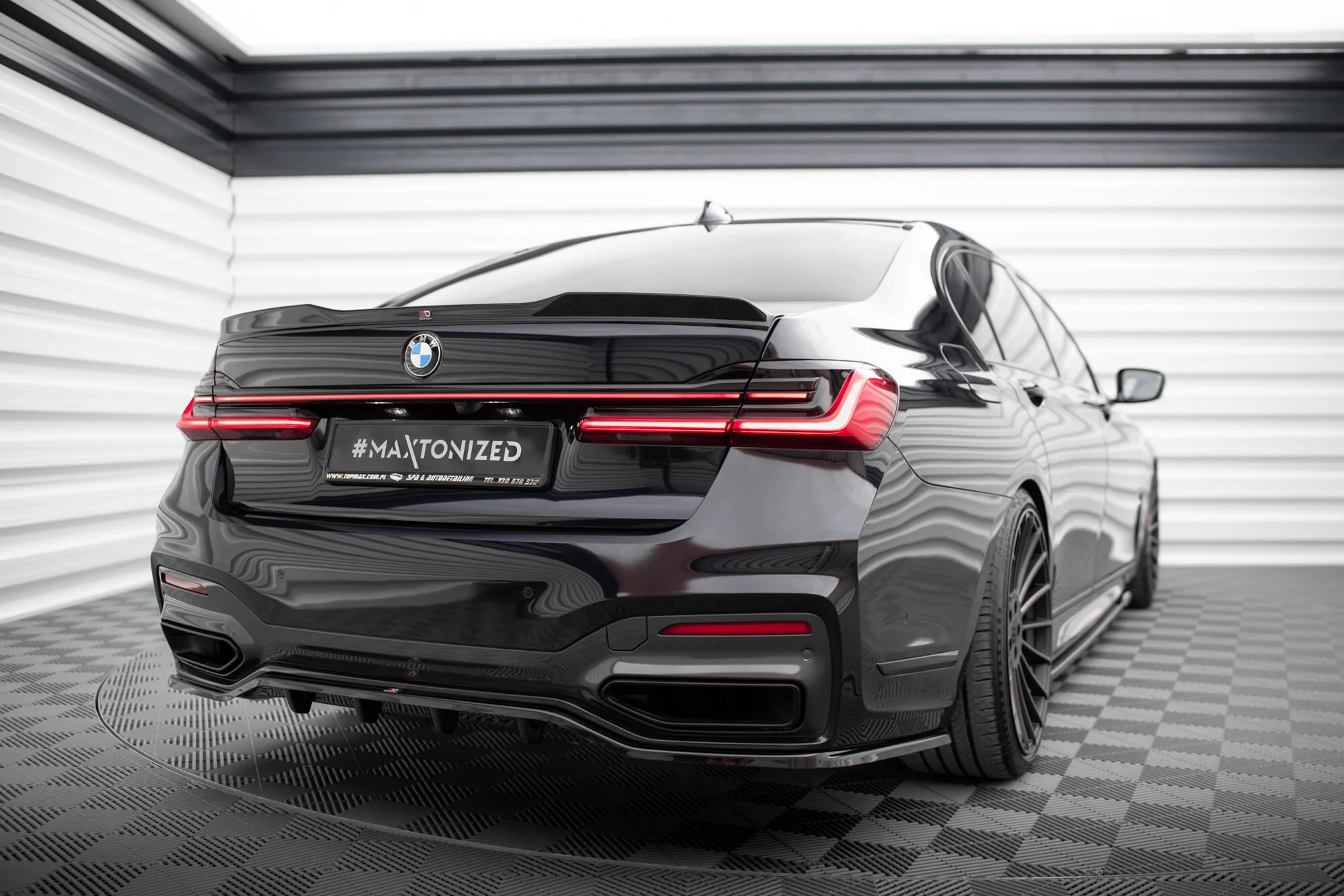 SPOILER CAP 3D BMW 7 M-PACK G11 - Image 2
