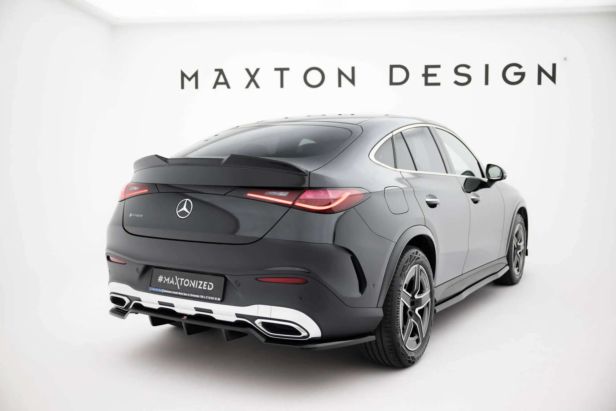 Spoiler Cap 3D Mercedes-Benz GLC Coupe AMG-Line C254 - Image 2