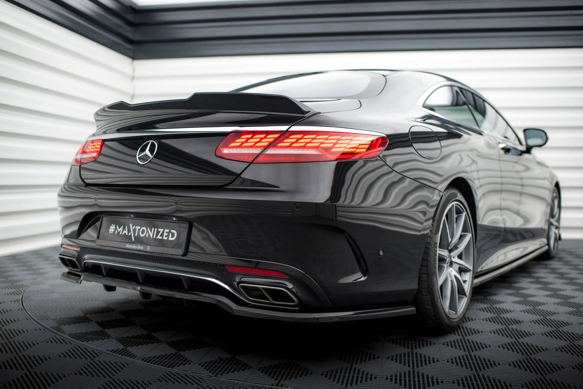 Spoiler Cap 3D Mercedes-Benz S Coupe AMG-Line C217 Facelift - Image 3
