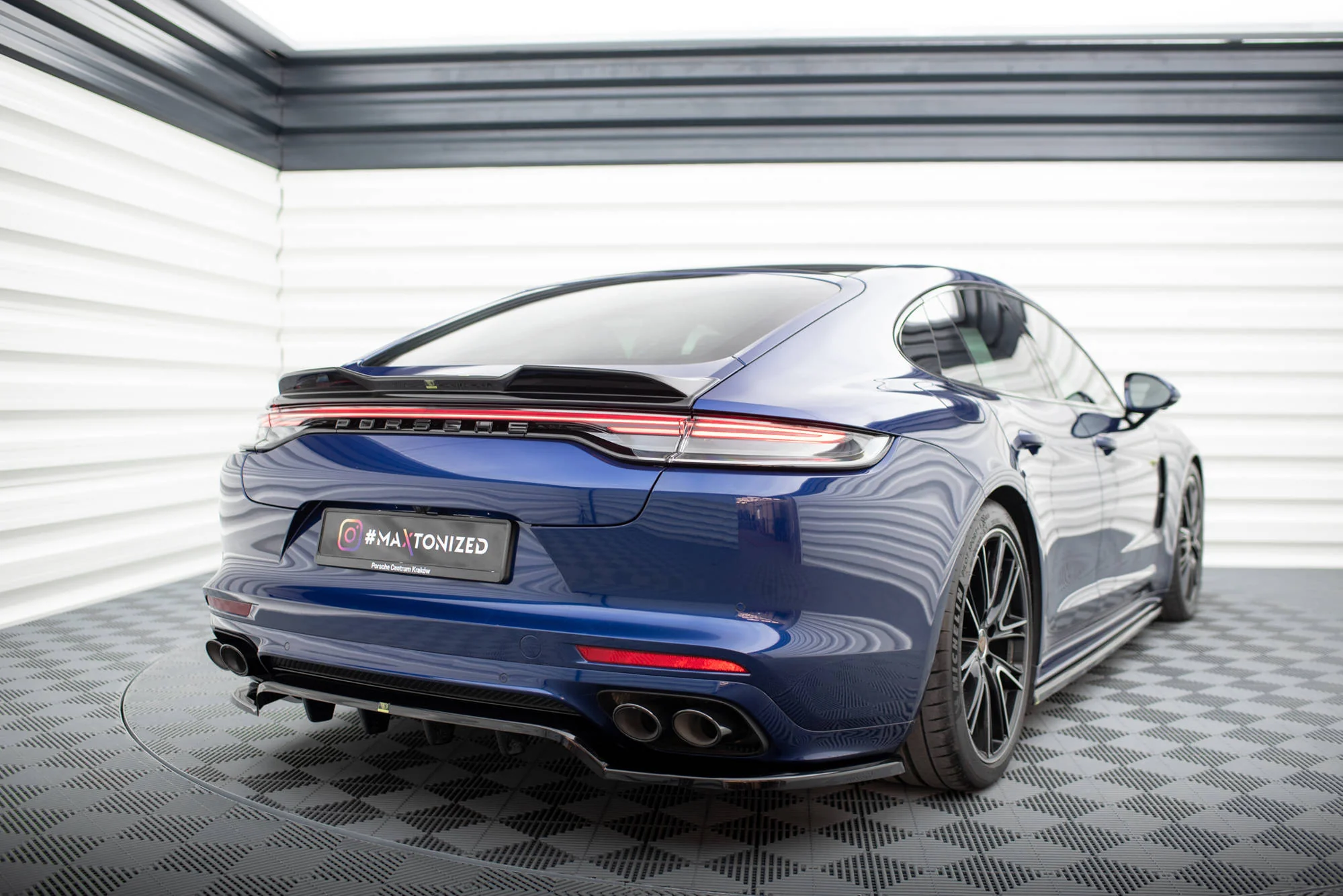 SPOILER CAP 3D PORSCHE PANAMERA E-HYBRID 971 FACELIFT - Image 2