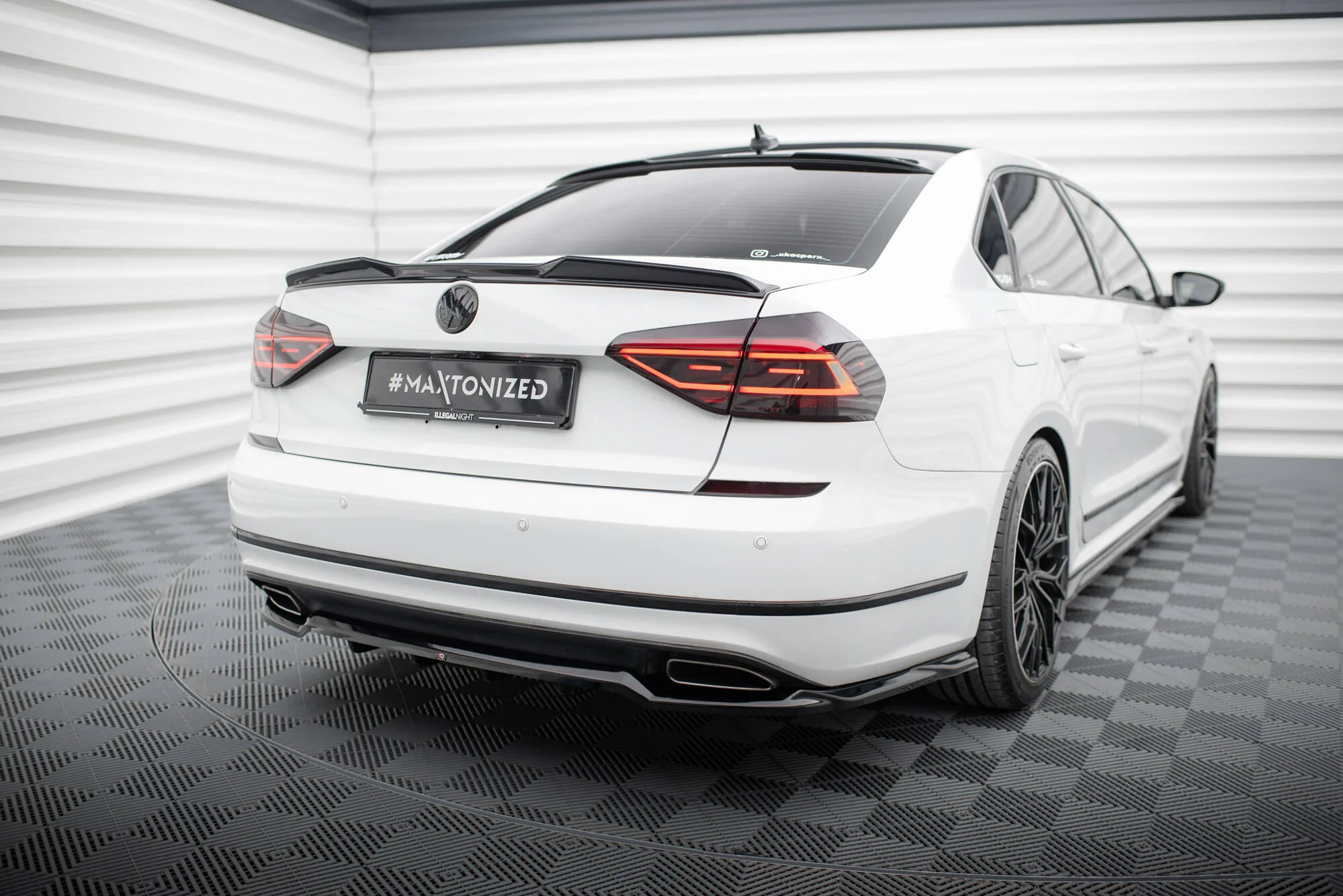 SPOILER CAP 3D VOLKSWAGEN PASSAT GT B8 FACELIFT USA - Image 2