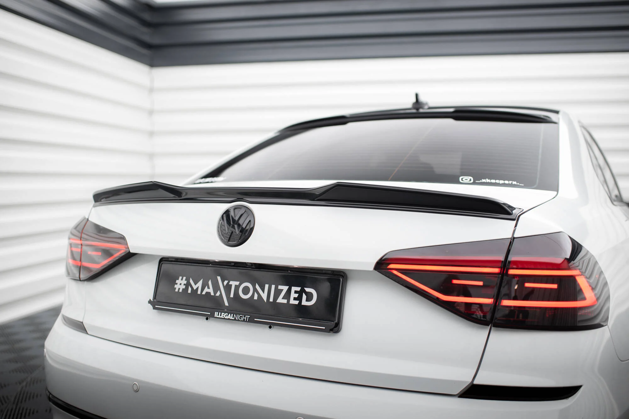 SPOILER CAP 3D VOLKSWAGEN PASSAT GT B8 FACELIFT USA - Image 3